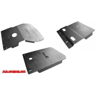 Zestaw aluminiowych osłon podwozia MorE 4x4 - Toyota Land Cruiser J90