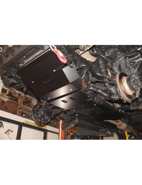 Zestaw stalowych osłon podwozia MorE 4x4 - Toyota Hilux Vigo 05-15 automat