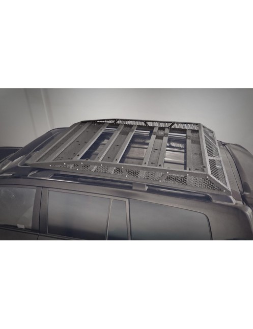 Bagażnik Dachowy Toyota Land Cruiser J120 z relingami, koszowy - More4x4