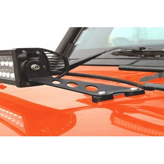 JEEP WRANGLER JK MOCOWANIE ŚWIATEŁ DODATKOWYCH DO PRZEDNIEJ MASKI