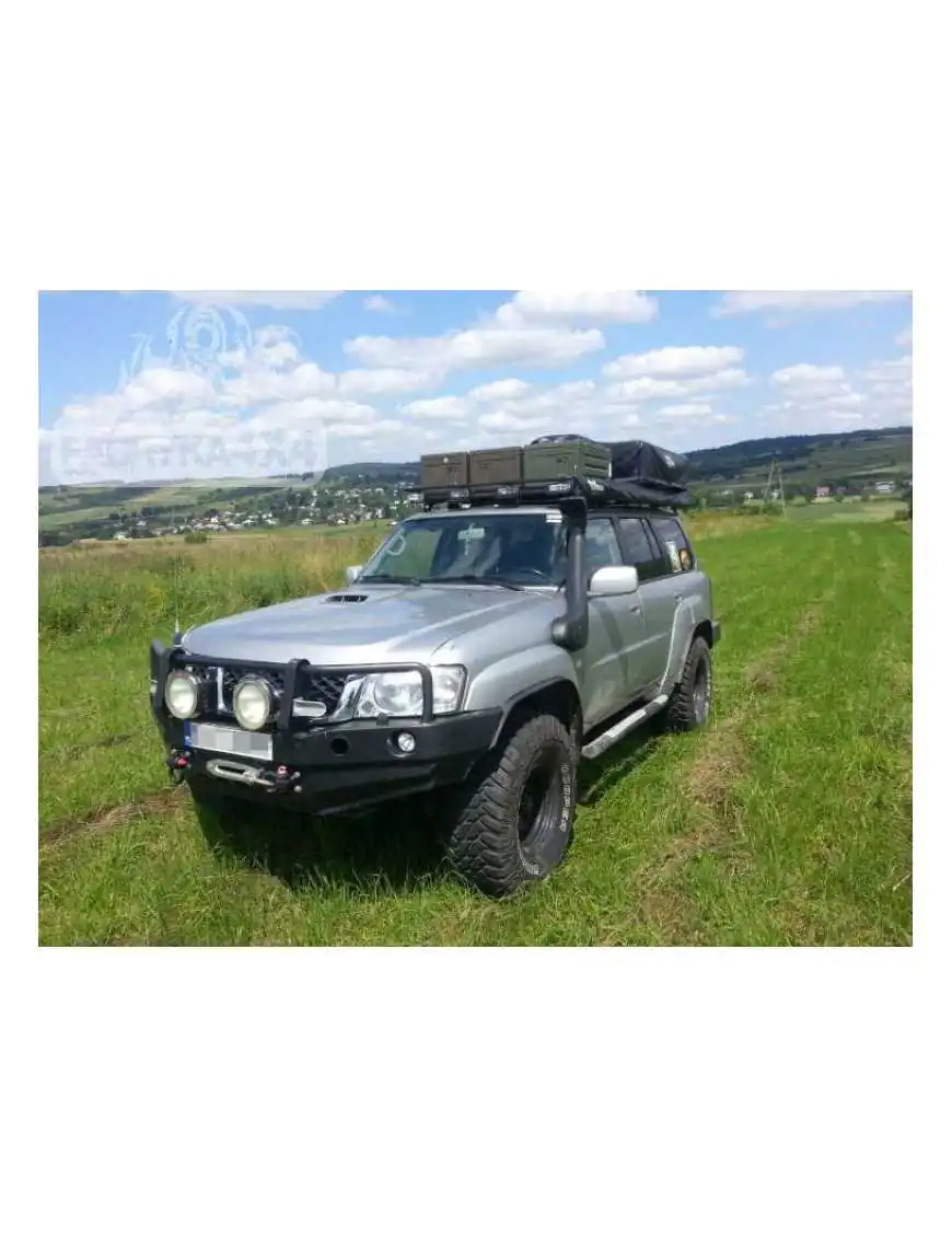 ZDERZAK PRZEDNI Z BULLBAREM NISSAN PATROL GU4