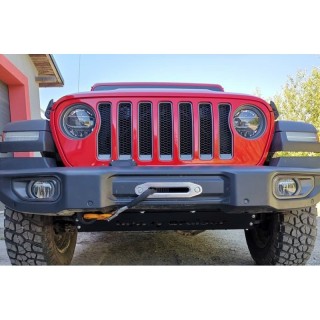 Jeep Gladiator JT 2020 - płyta montażowa wyciągarki pod zderzak EU