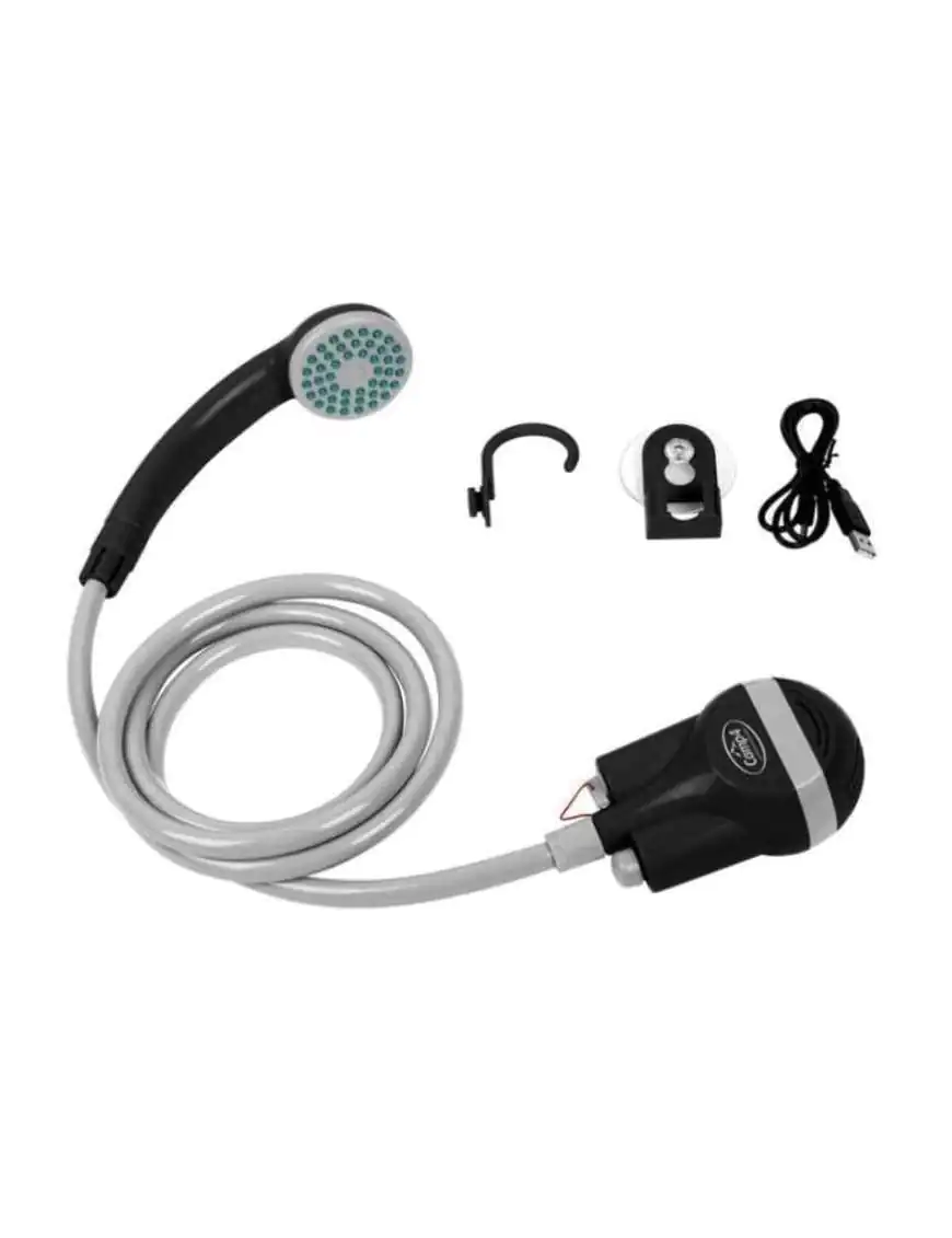 Prysznic turystyczny Smart Shower port USB, do kampera, przyczepy kempingowej