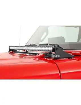 Listwa LED 127cm Pojedyncza Black Series Rough Country - Jeep Wrangler JL