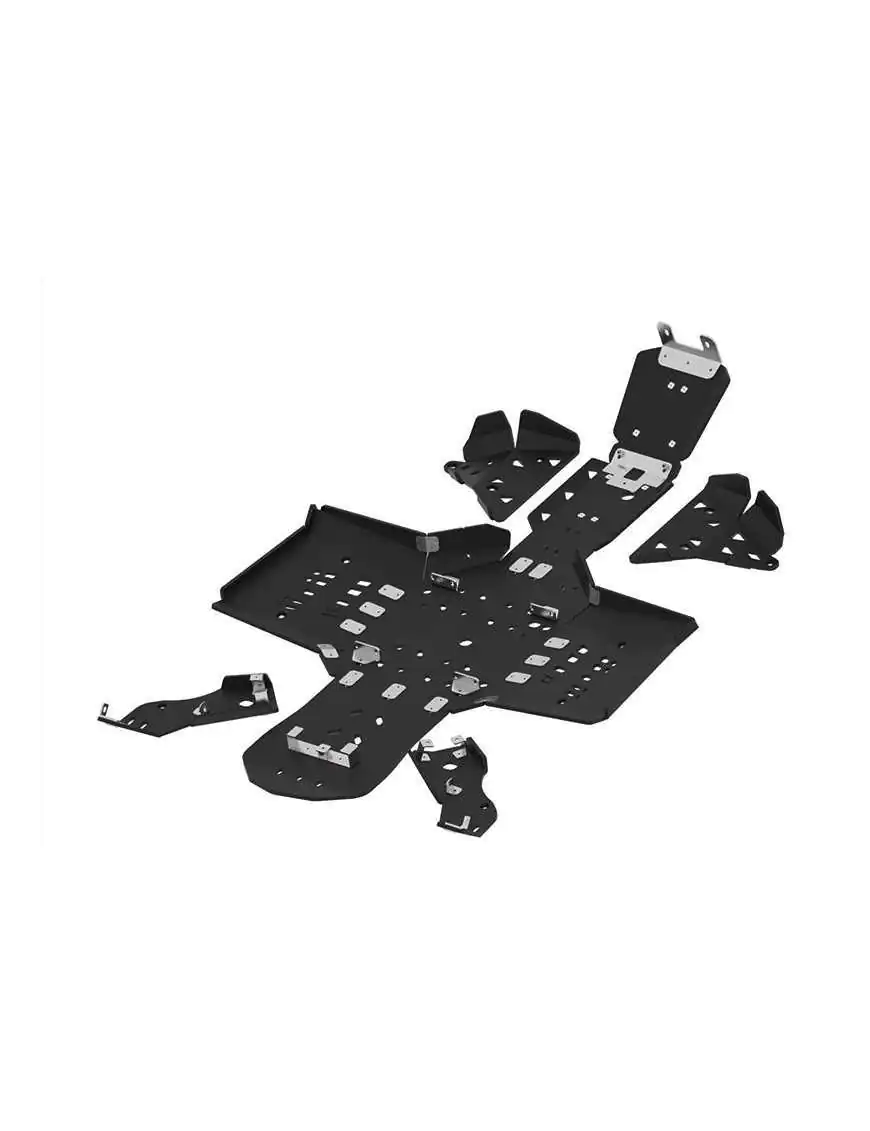 Can-Am Outlander Front Fascia Brush Guard - Black PP Material 2012-2022 Models