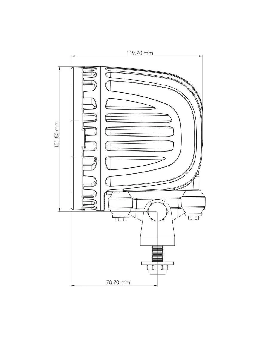 TYRI 1313 LED Work Light dla WRANGLER JL 