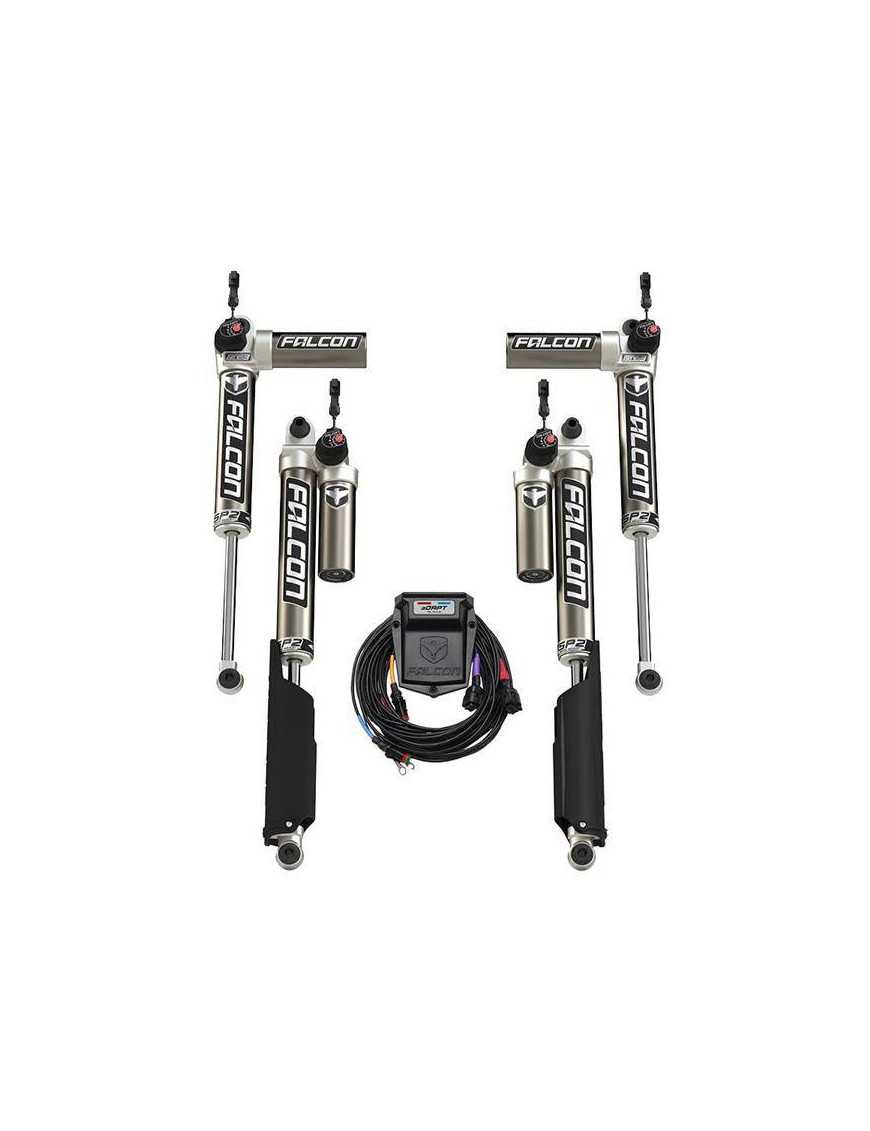 Zestaw amortyzatorów TeraFlex Falcon SP2 3.5 aDapt e-Adjust Piggyback Lift 2-4,5"