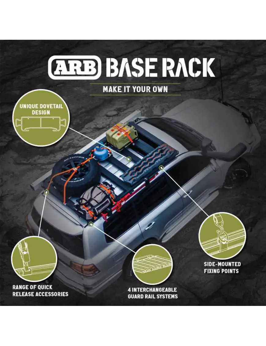 ARB BASE RACK 1770020 - BAGAŻNIK DACHOWY 1,54M X 1,28M