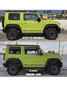 LIFT KIT + 4 CM XT/RANCHO FOR SUZUKI JIMNY FROM 2018