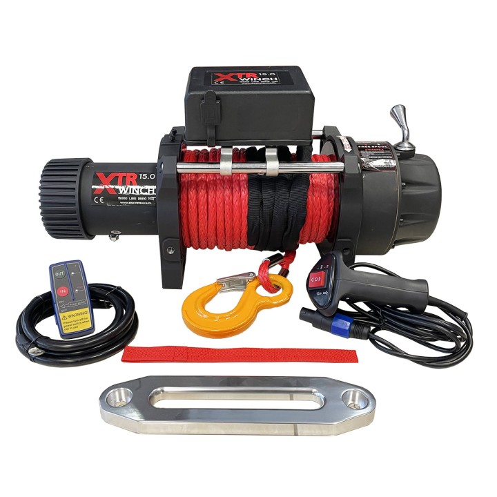 SYNTETYK 25M Wyciągarka XTR 15000lbs 6800kg