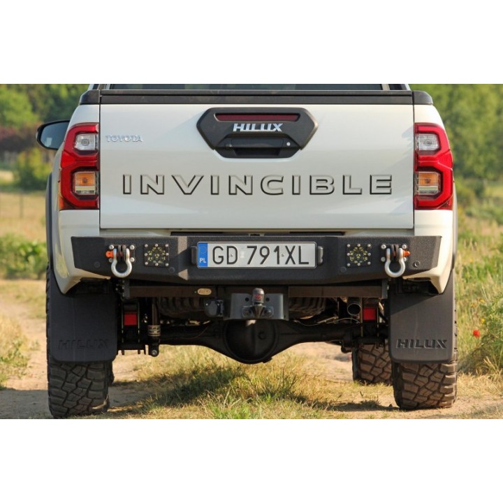Zderzak tylny stalowy Toyota Hilux REVO - MorE 4x4