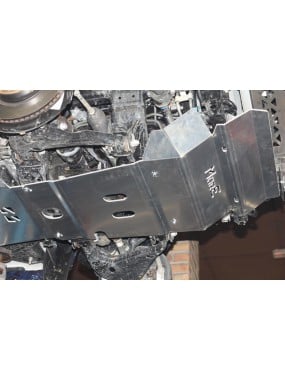 Zestaw aluminiowych osłon podwozia MorE 4x4 - Toyota Hilux REVO