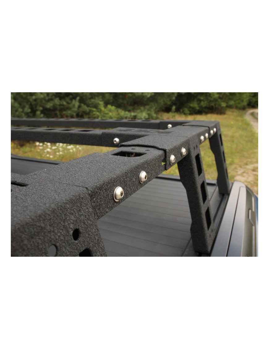 Pick-Up Bed Rack do rolety - niski - MorE 4x4