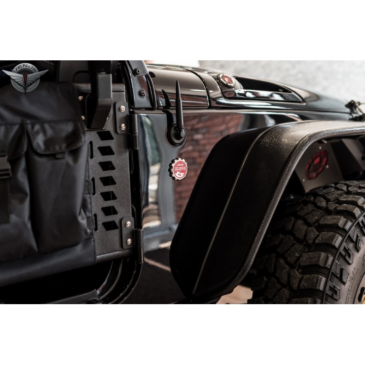 JEEP WRANGLER EMBLEMAT PERFORMANCE CZERWONY