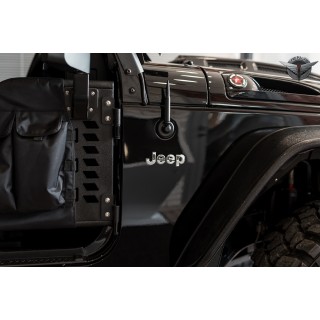 JEEP WRANGLER EMBLEMAT CHROMOWANY