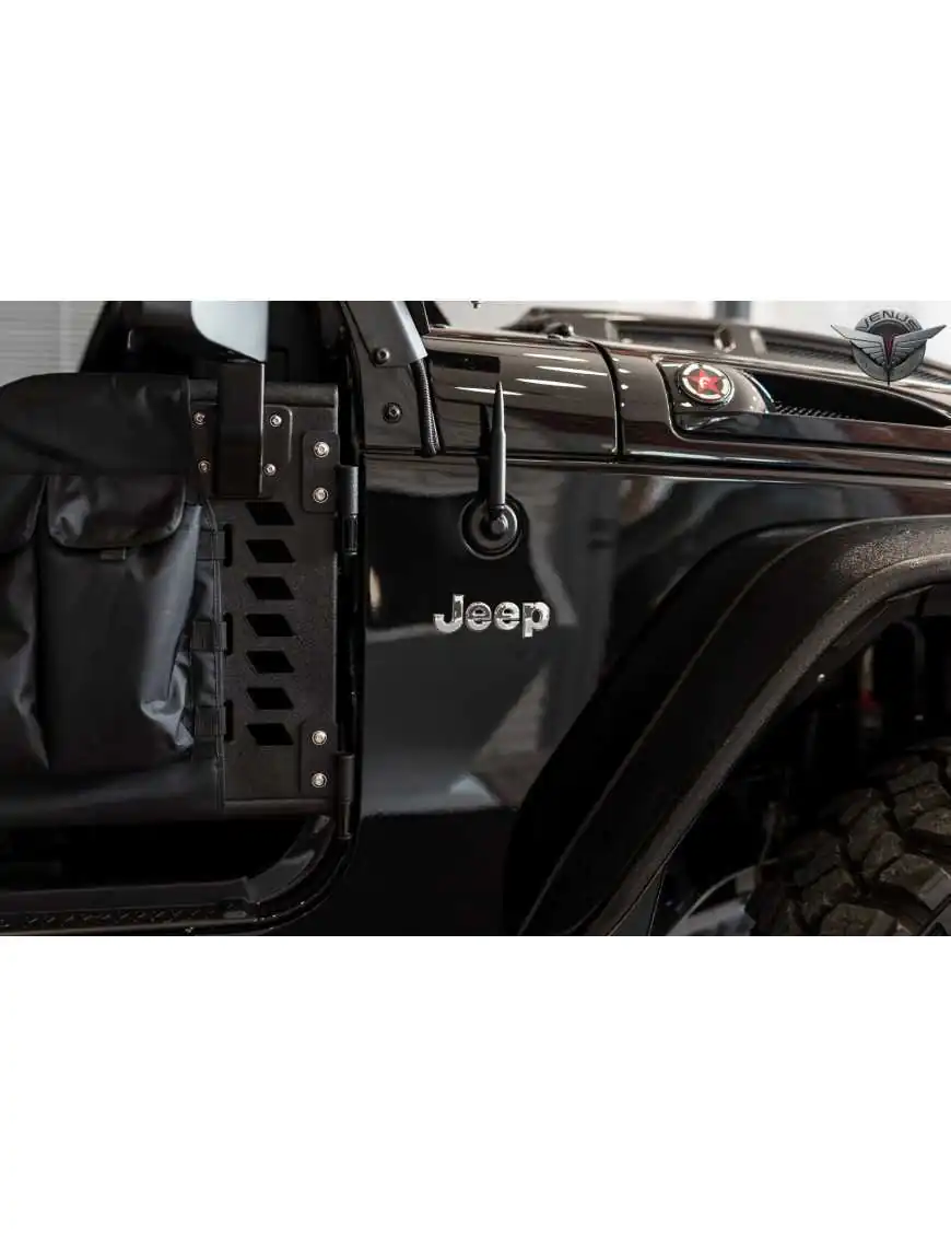 JEEP WRANGLER EMBLEMAT CHROMOWANY