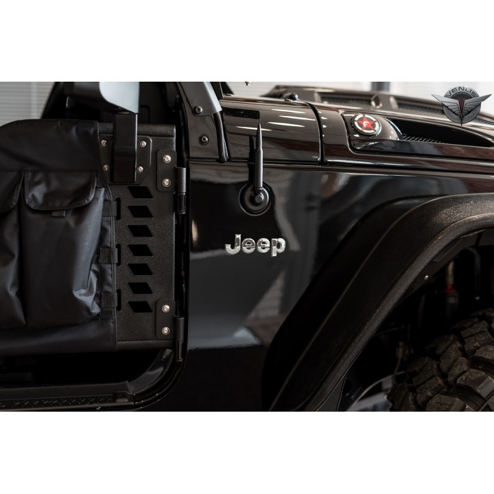 JEEP WRANGLER EMBLEMAT CHROMOWANY