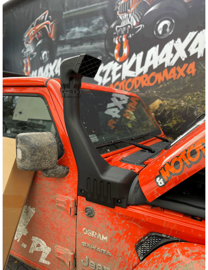 Snorkel do JEEP WRANGLER JL JLU Rubicon Sahara bez cięcia! 