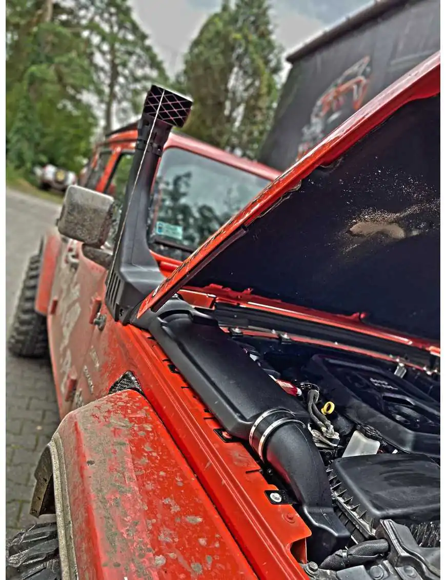 Snorkel do JEEP WRANGLER JL JLU Rubicon Sahara bez cięcia! 