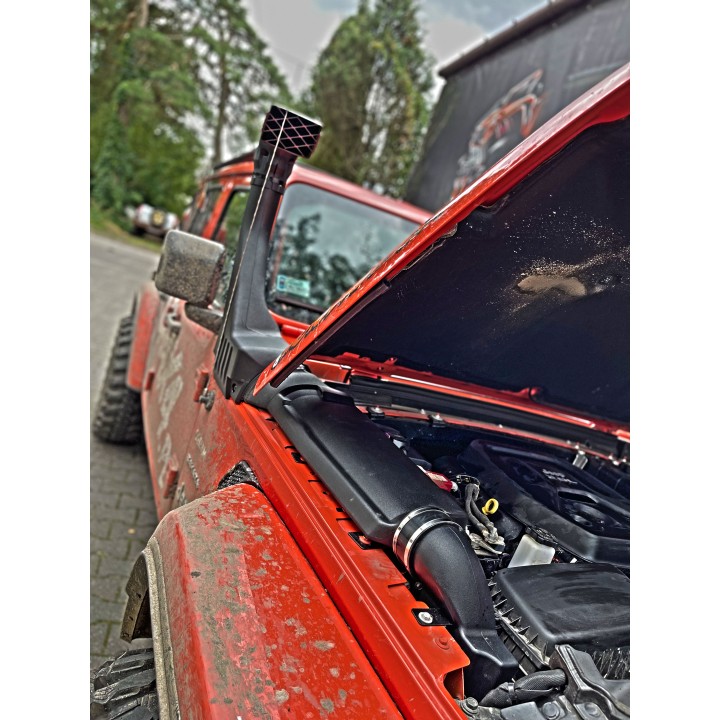 Snorkel do JEEP WRANGLER JL JLU Rubicon Sahara bez cięcia! 