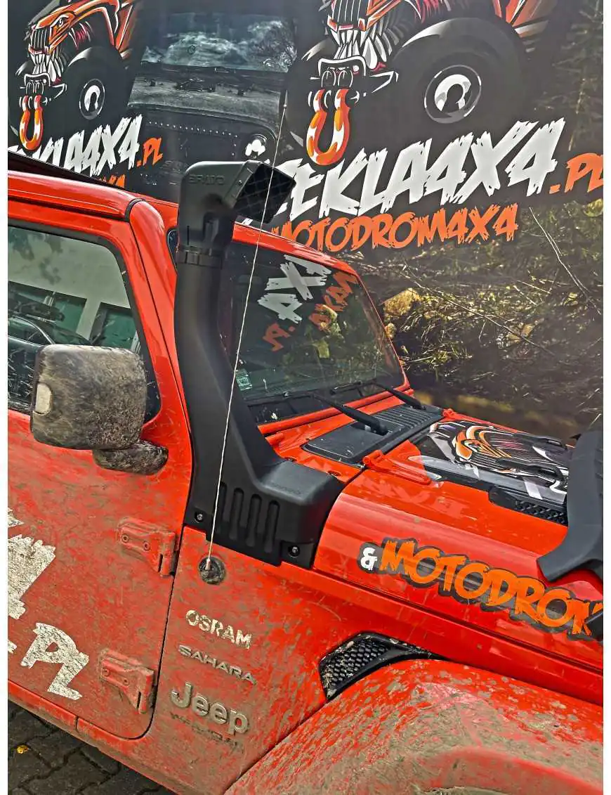 Snorkel do JEEP WRANGLER JL JLU Rubicon Sahara bez cięcia! 