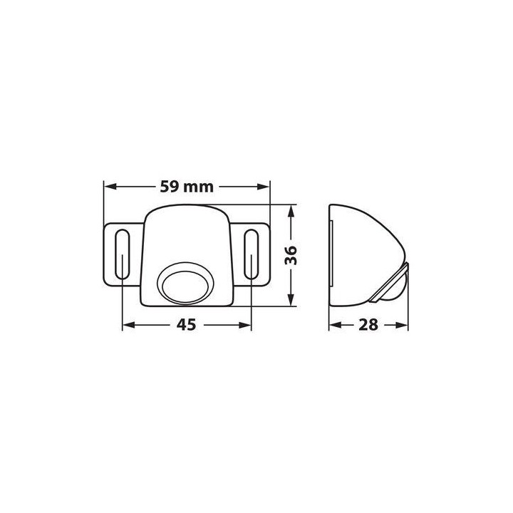 tylny reflektor LED 500lm