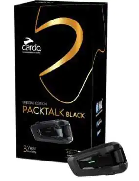 CARDO Packtalk BOLD BLACK JBL Single