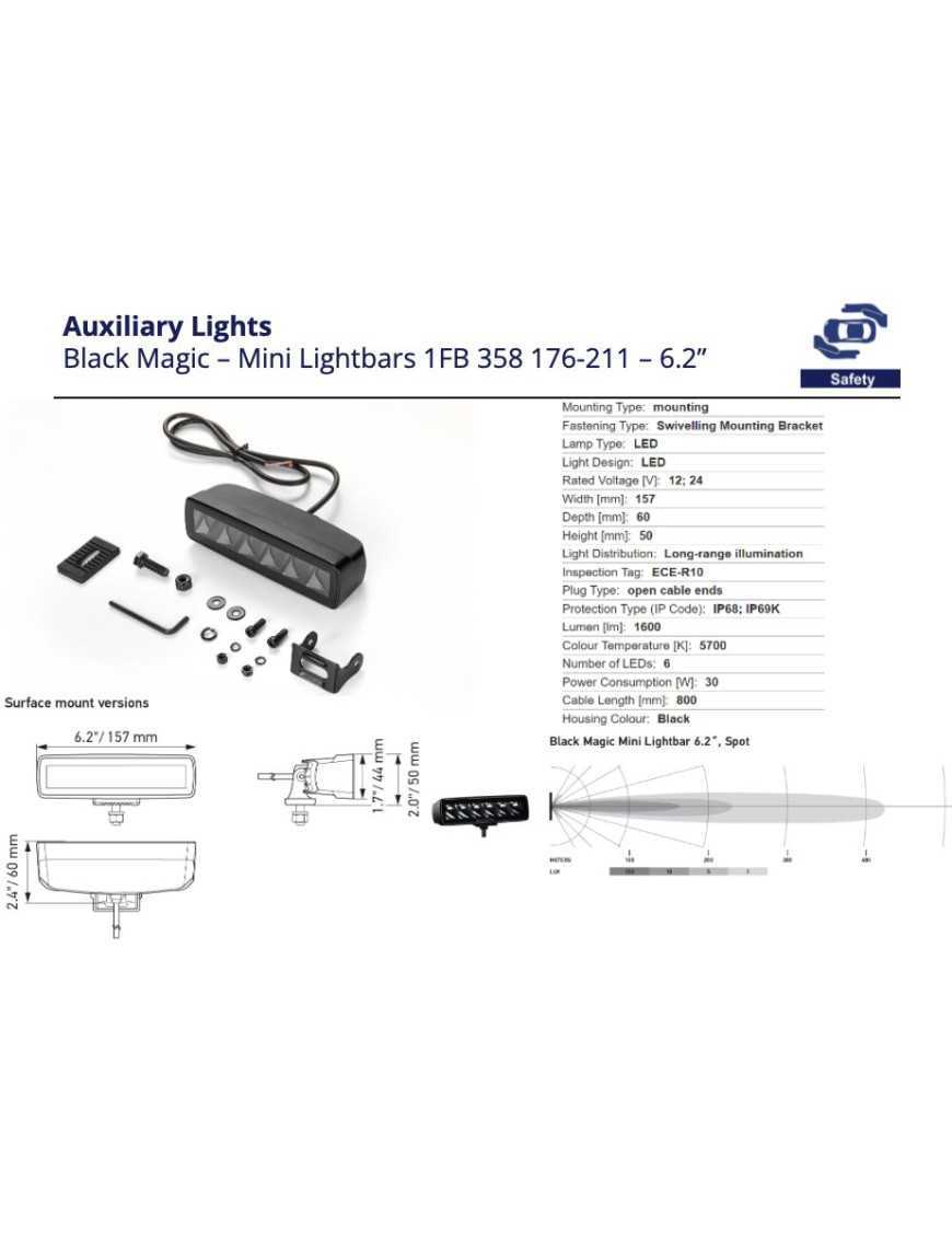 Black Magic – Mini Lightbars  Hella