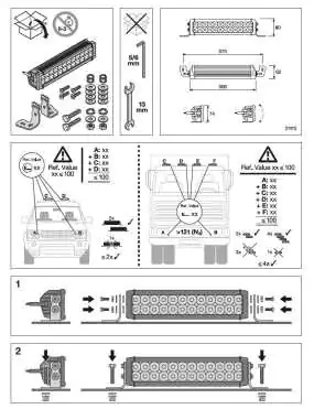 Osram Lightbar VX250-CB 2100lm 30W