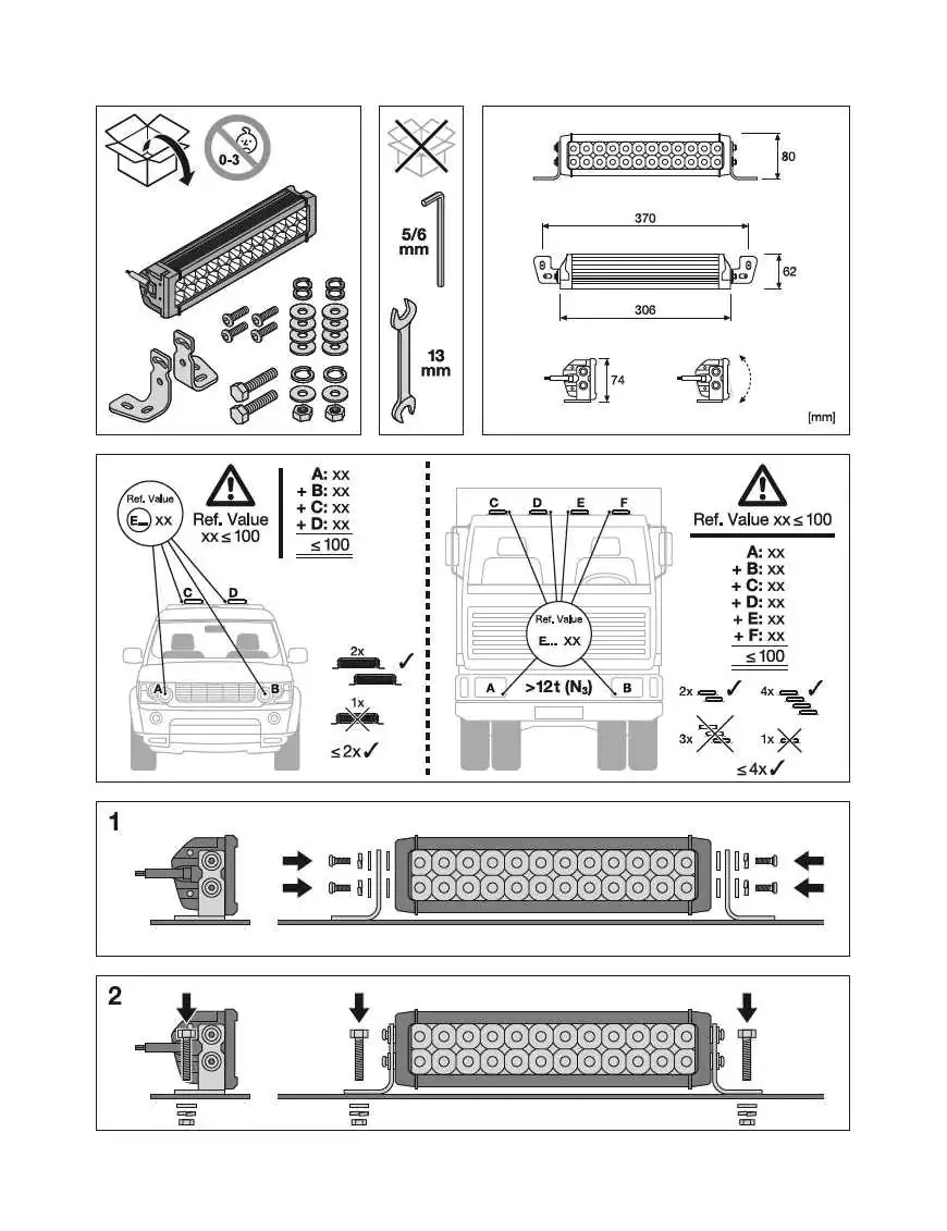 Osram Lightbar VX250-CB 2100lm 30W