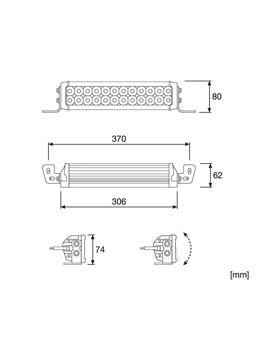 Osram Lightbar VX250-CB 2100lm 30W