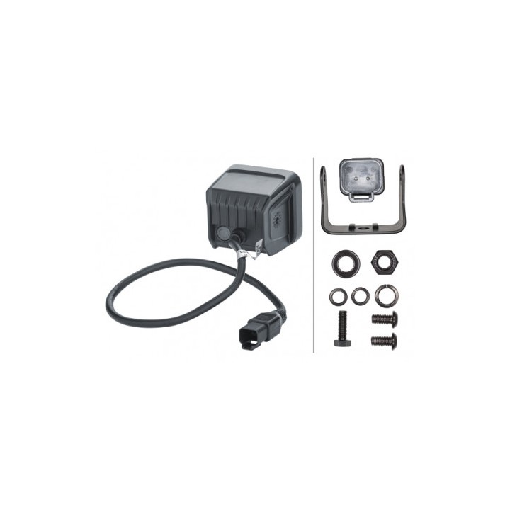 Hella 1FA 358 176-801 LED Cube KIT 2.7" Flood