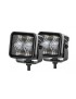 Hella Black Magic 1FA 358 176-801 LED Cube KIT 2.7" Flood