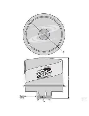 DONALDSON TOPSPIN CYCLONE 89mm 6m/min