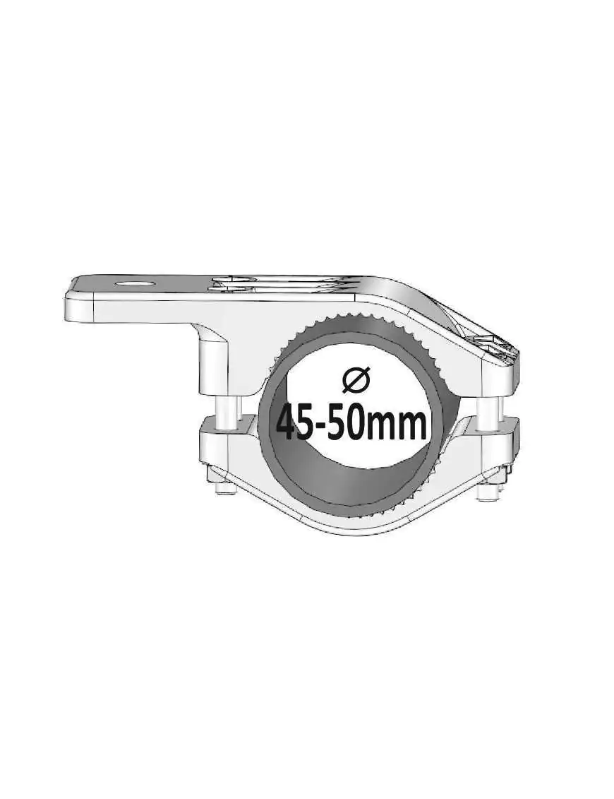 Uchwyt montażowy Lampy LED do rurki 45-50 mm