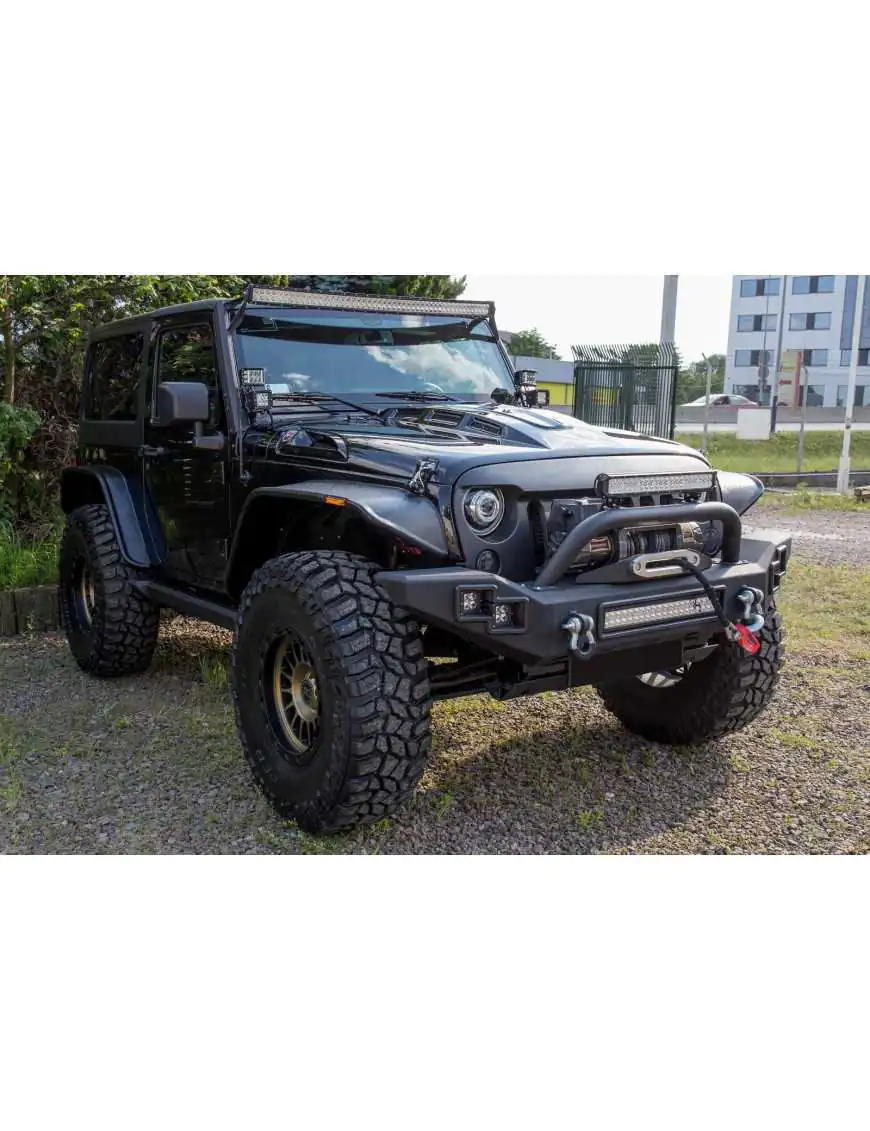 JEEP WRANGLER JK 2007-2018 ZDERZAK PRZEDNI LP