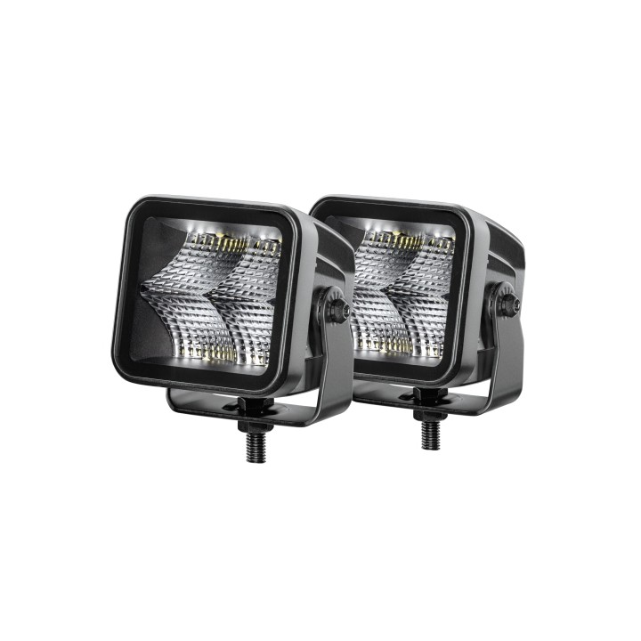 ZEST. 2SZT LAMP ROB. 3.2" BLISKI ZASIĘG BLACK SERIES 1FA 358 176-811