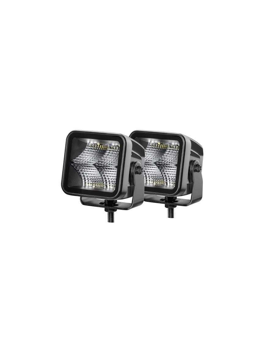 ZEST. 2SZT LAMP ROB. 3.2" BLISKI ZASIĘG BLACK SERIES 1FA 358 176-811