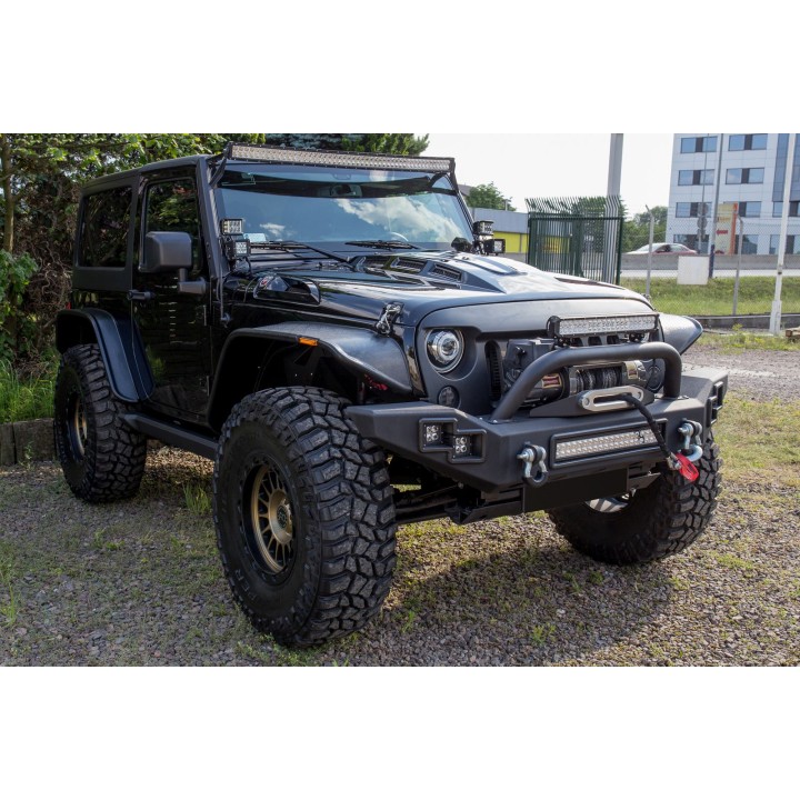 JEEP WRANGLER JK 2007-2018 MOCOWANIE ŚWIATEŁ DODATKOWYCH 50'' NAD SZYBĘ
