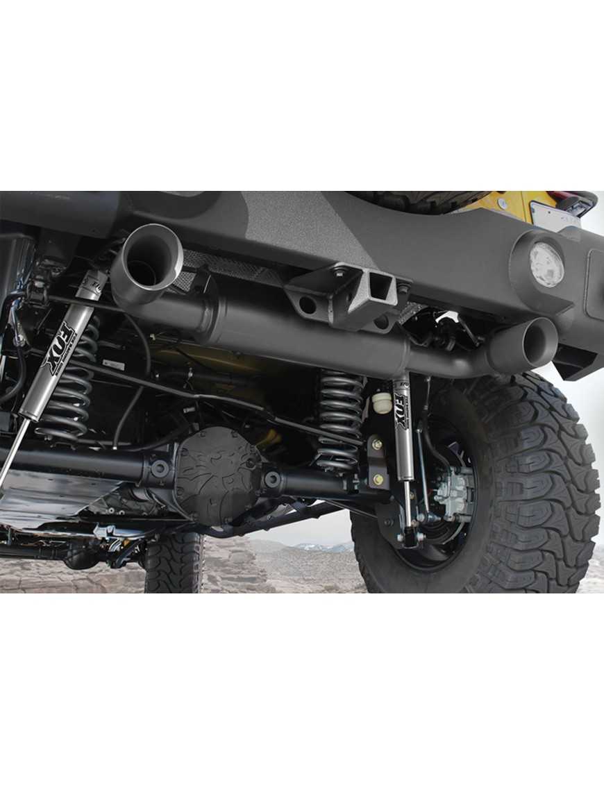 JEEP WRANGLER JK 2007-2018 WYDECH TUNINGOWY STAL NIERDZEWNA tłumik