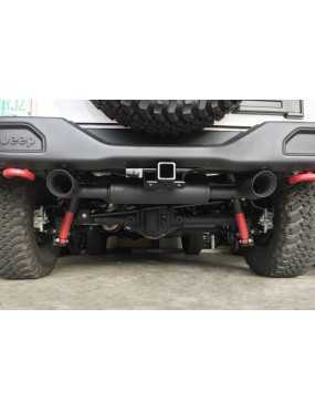 JEEP WRANGLER JK 2007-2018 WYDECH TUNINGOWY STAL NIERDZEWNA tłumik