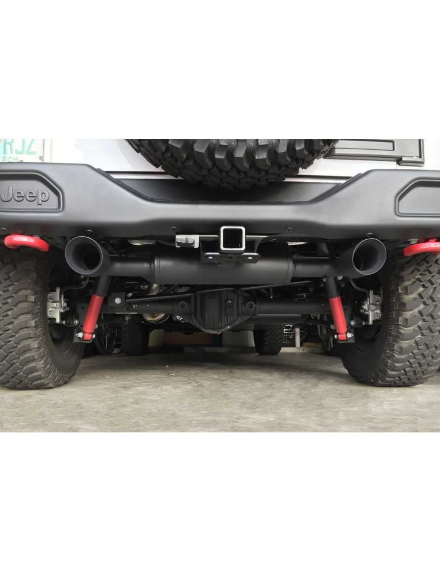 JEEP WRANGLER JK 2007-2018 WYDECH TUNINGOWY STAL NIERDZEWNA tłumik