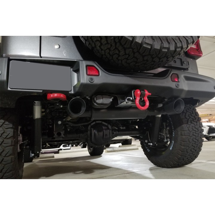 JEEP WRANGLER JK 2007-2018 WYDECH  TUNINGOWY STAL NIERDZEWNA tłumik