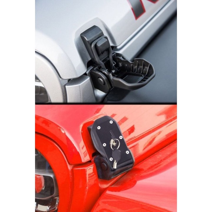 Zamki pokrywy silnika Jeep Wrangler JL