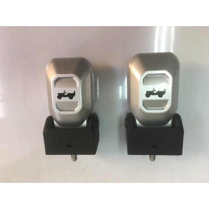 Ozdobne pokrywy zamka Jeep Wrangler JL 