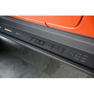 Progi stalowe TopFire "BLADE "