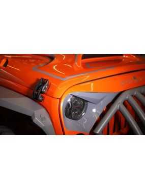 Zamki boczne maski TopFire Jeep Wrangler JK/JL