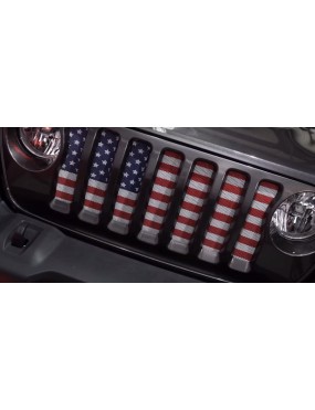 Siatka grilla "Flaga" Jeep Wrangler JL