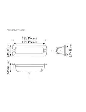 Hella Black Magic do zabudowy FLOOD 1FB 358 176-221 