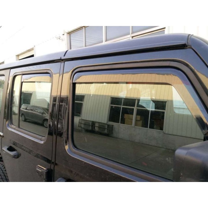 Owiewki szyb Jeep Wrangler JL 2D